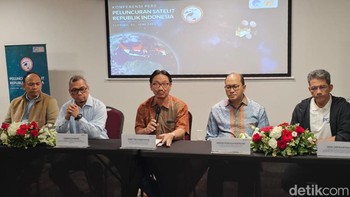 Satelit Satria-1 akan diluncurkan dari Cape Canaveral, Florida, AS, pada tanggal 18 Juni 2023 pukul 18.04 waktu setempat atau 19 Juni 2023 pukul 05.05 waktu Indonesia bagian barat. Foto: Agus Tri Haryanto/detikINET