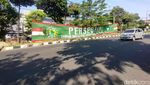 Spanduk Bonek Warnai Kota Surabaya di HUT Ke-96 Persebaya