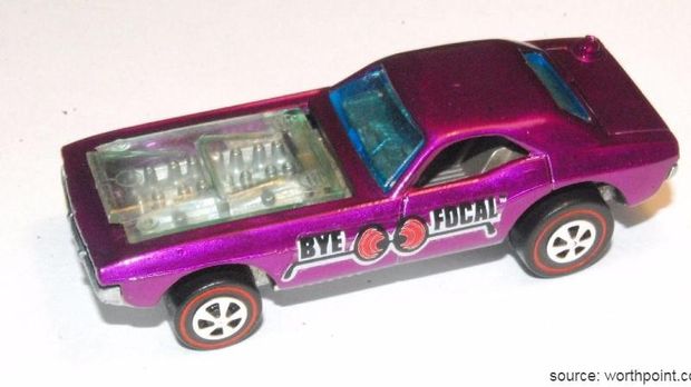 Spectraflame Purple Bye Focal 1971