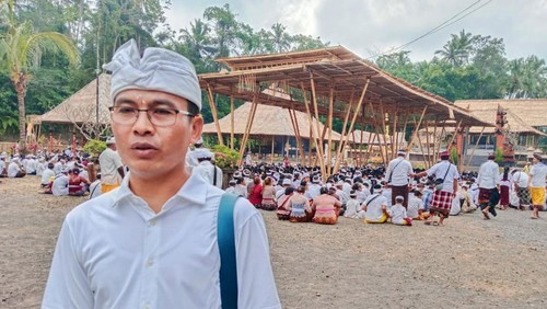 Wakil Ketua DPRD Karangasem I Nengah Sumardi mengapresiasi rencana upacara ngaben massal yang akan digelar awal Juli 2023.