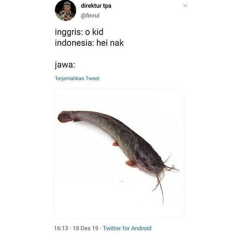 Buat kamu yang orang Jawa, pasti bakal senyum-senyum sendiri melihat deretan meme berikut.