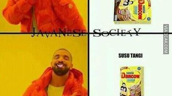 Susu bubuk apa susu bobok, nih? Foto: 1cak