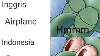 Pesawat terbang dalam Bahasa Jawa jadinya montor mabur, alias motor terbang. Foto: Instagram/komersialberak