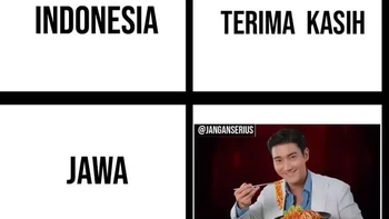 Sempat mikir sebentar, ternyata maksudnya suwun. Foto: Instagram/janganserius