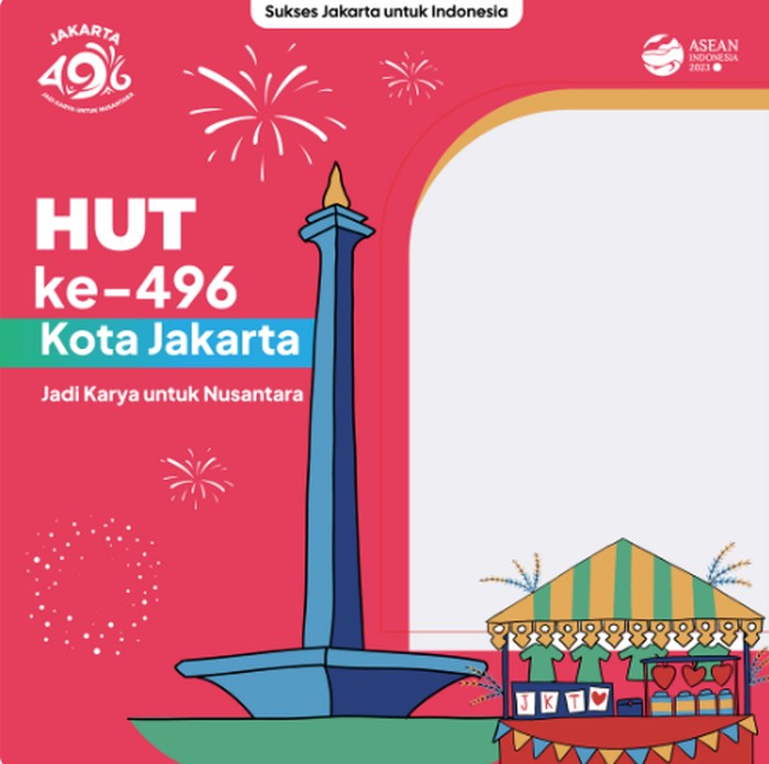 20 Twibbon Hut Ke 496 Dki Jakarta Jelang Peringatan 22 Juni 4003