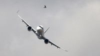 Aksi Airbus A321 XLR di hari pertama International Paris Air Show 2023.  