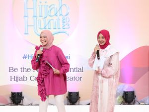 7 Gaya OOTD Kompak Kakak Adik Kocak Arafah dan Halda di Emeron Hijab Hunt
