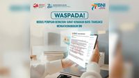 BNI Imbau Nasabah Waspada Modus Penipuan Kenaikan Tarif Transaksi