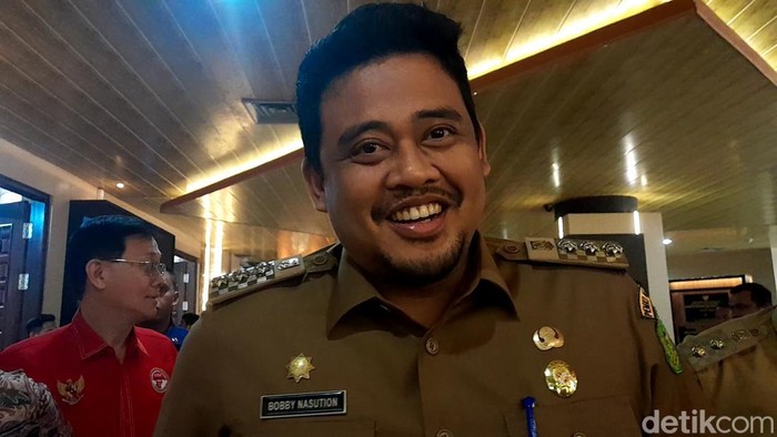 Bobby Nasution (Nizar Aldi/detikSumut)