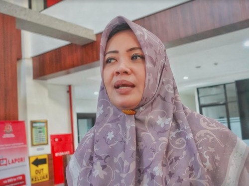 Bupati Bima Indah Dhamayanti Putri, Senin sore (19/6/2023). Foto: Ahmad Viqi/detikBali.