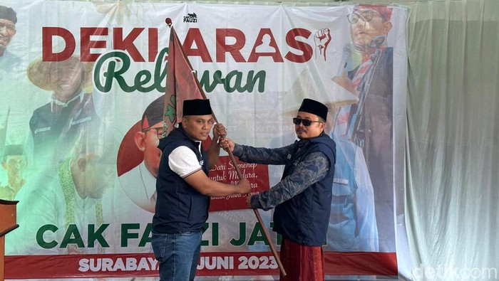 deklarasi cak fauzi cagub jatim 2024