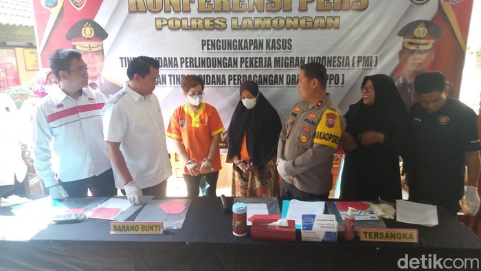 Dua terangka kasus TPPO di Lamongan ditangkap