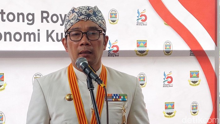 Gubernur Jawa Barat Ridwan Kamil