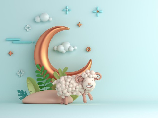 Ilustrasi Anak Melihat Penyembelihan Kurban Ilustrasi Anak Melihat Penyembelihan Kurban