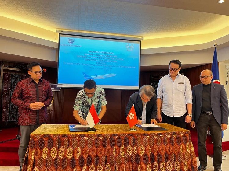 Indonesia-Hong Kong Kerja Sama Logistik, Perluas Pasar Produk RI