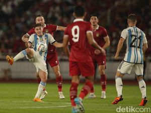 Apresiasi untuk Kegigihan Indonesia Lawan Argentina