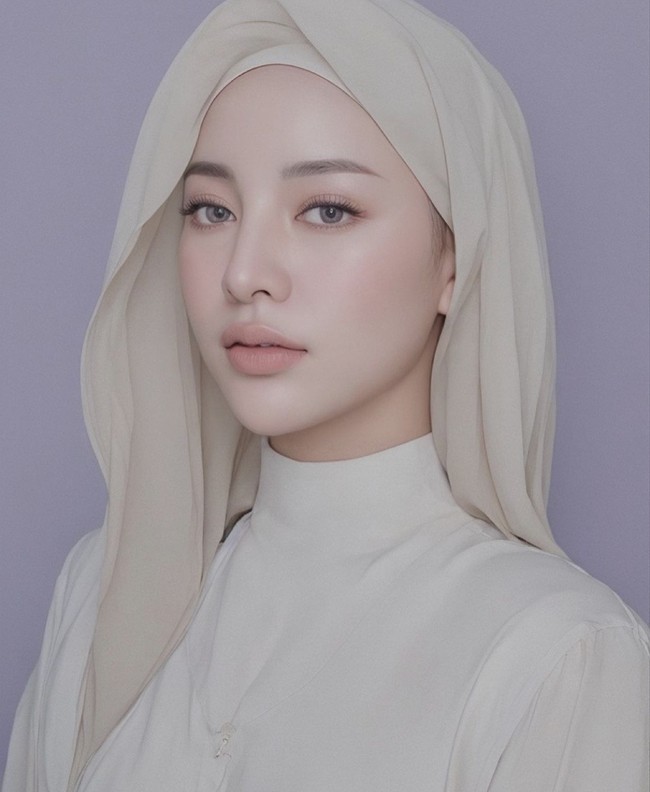 Ada Aghnia Punjabi yang ikut tren aplikasi snow AI. Banyak netizen yang mengatakan kalau wajah Aghnia kurang cocok jadi wanita Korea. “Kalo muka mba nia gabisa boong ya, versi korea jg masih ada arab indianya wkwk,” tulis akun Instagram @allpen*******. Foto: Instagram @emyaghnia