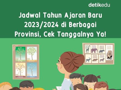 Infografis: Jadwal Tahun Ajaran Baru 2023/2024 di Berbagai Provinsi