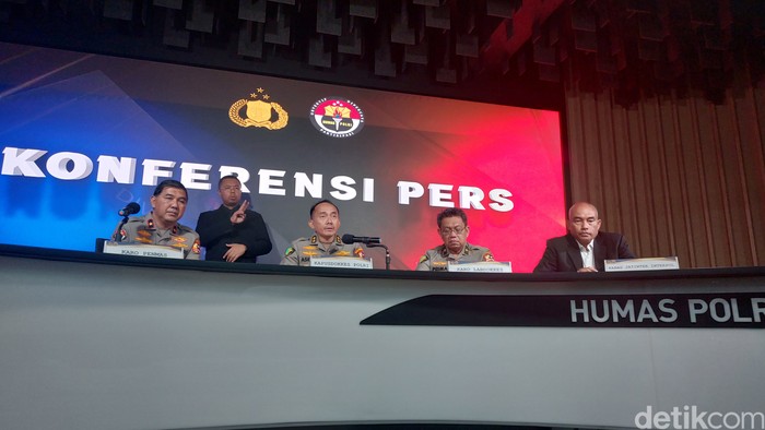 Jumpa pers Polri, 19 Juni 2023. (Rumondang N/detikcom)