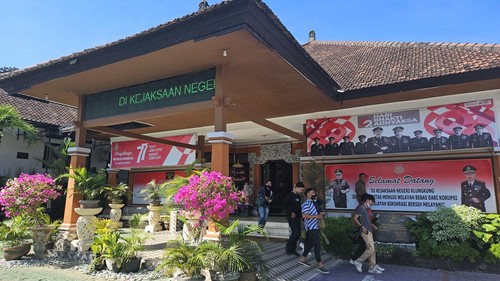Kantor Kejaksaan Negeri Klungkung.