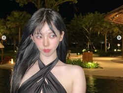 7 Foto Karina & Ningning aespa Pakai Baju Renang Jelang Konser di Jakarta