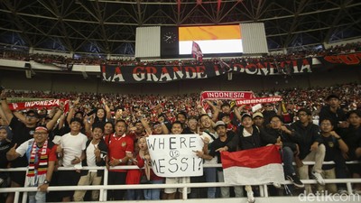 Ketika Suporter Indonesia Galau Cari Dimana Messi