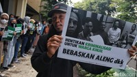 Aleng, Maju dan Suwandi tengah mendekam di sel tahanan Polres Kotawaringin Barat sejak 2 bulan lalu.  