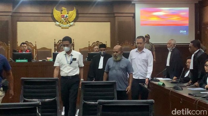 Lukas Enembe. (Mulia Budi/detikcom)