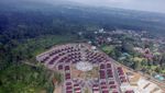 Melihat Rest Area Gunung Mas Puncak Bogor Lewat Foto Udara