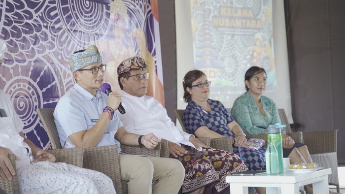Menparekraf Sandiaga Uno di Denpasar