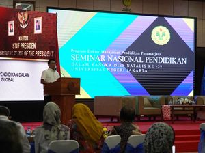 Moeldoko Bicara Meningkatkan Kualitas SDM di Semnas UNJ