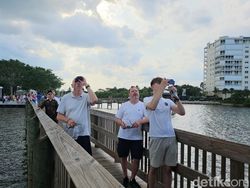 Antusiasme Warlok dan WNI Nobar Peluncuran Satelit Satria-1 di AS