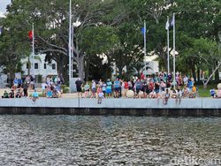 Antusiasme Warlok dan WNI Nobar Peluncuran Satelit Satria-1 di AS