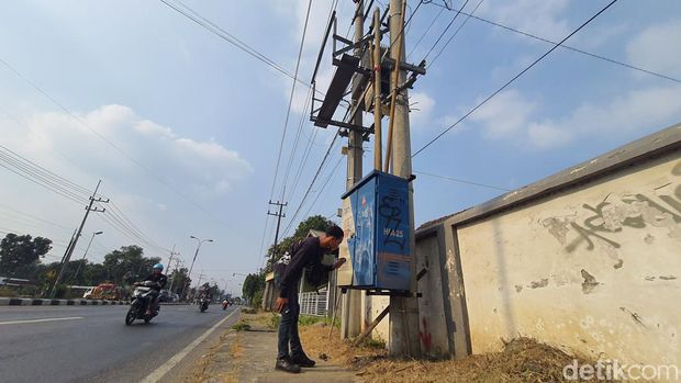 Pencurian kabel PLN di Mojokerto