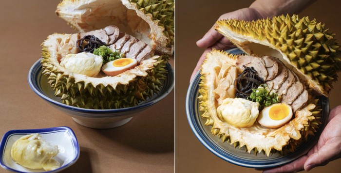 Penggemar Ramen Merapat! Ini Ramen dalam Durian yang Gurih Creamy