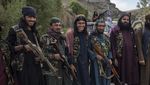 Potret Pasukan Taliban Patroli di Wilayah Pinggir Afghanistan
