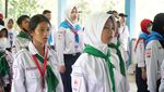Potret Pemusatan Latihan Lapangan Kontingen PMI DKI Jakarta