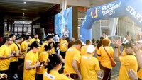 Mega Insurance menggelar fun run bertema Run to Success! di area Stadion Utama Gelora Bung Karno (SUGBK), Jakarta, pada 11 Juni 2023 lalu.  