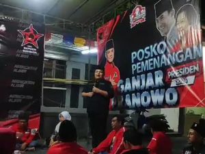 Relawan Bergerak, Repdem Surabaya Resmikan Posko Ganjar Presiden