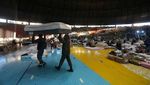 Ribuan Korban Badai Brasil Mengungsi di Gimnasium