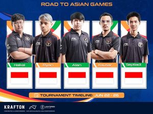 Roster PUBG Mobile Indonesia di Road to Asian Games 2022