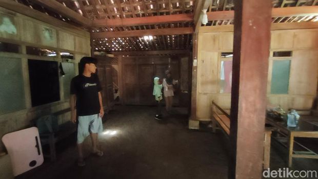 Rumah penghuni terakhir di Kampung Mati, Dusun Watu Belah, Sidomulyo, Pengasih, Kulon Progo, Jumat (16/6/2023).