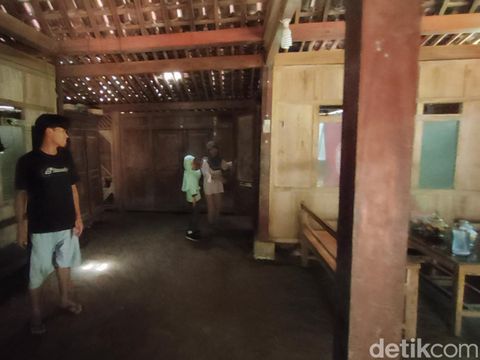 Rumah penghuni terakhir di Kampung Mati, Dusun Watu Belah, Sidomulyo, Pengasih, Kulon Progo, Jumat (16/6/2023).