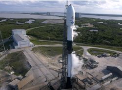 Detik-detik Satelit Satria-1 Lepas Landas dari Bumi Menuju Orbit