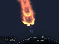 Detik-detik Satelit Satria-1 Lepas Landas dari Bumi Menuju Orbit