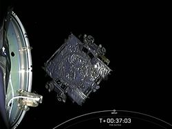 Detik-detik Satelit Satria-1 Lepas Landas dari Bumi Menuju Orbit