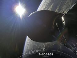 Detik-detik Satelit Satria-1 Lepas Landas dari Bumi Menuju Orbit