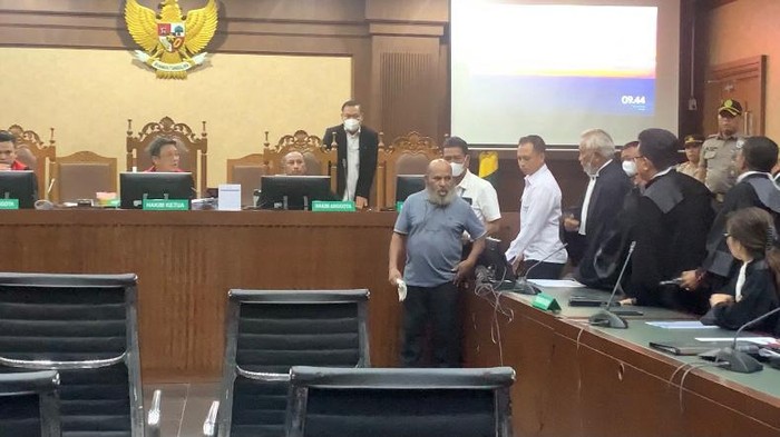 Sidang Lukas Enembe (Mulia Budi-detikcom)