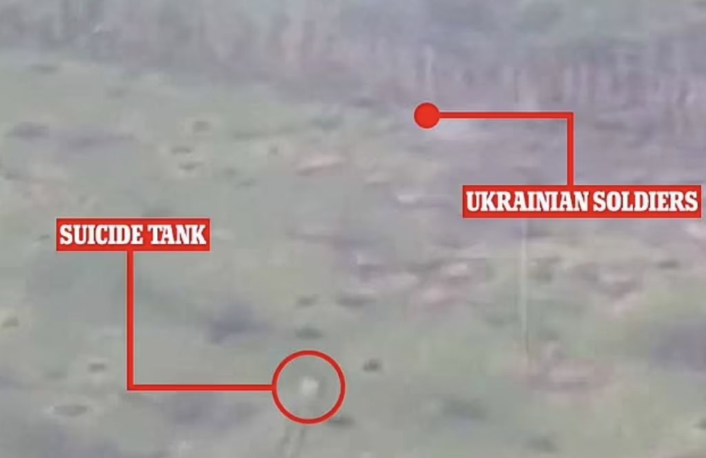 Tank bunuh diri Rusia