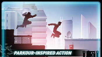 Game parkour terbaik di Android berikutnya ada Vector. Game ini meminta kepada gamer untuk memainkan sebuah karakter siluet. Foto: (Google Play Store).